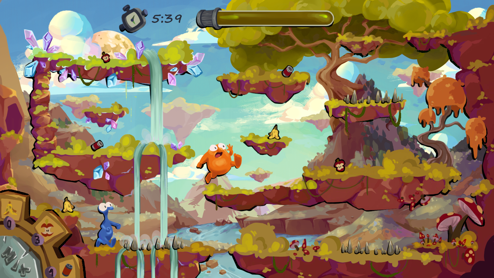 Concept art with UI