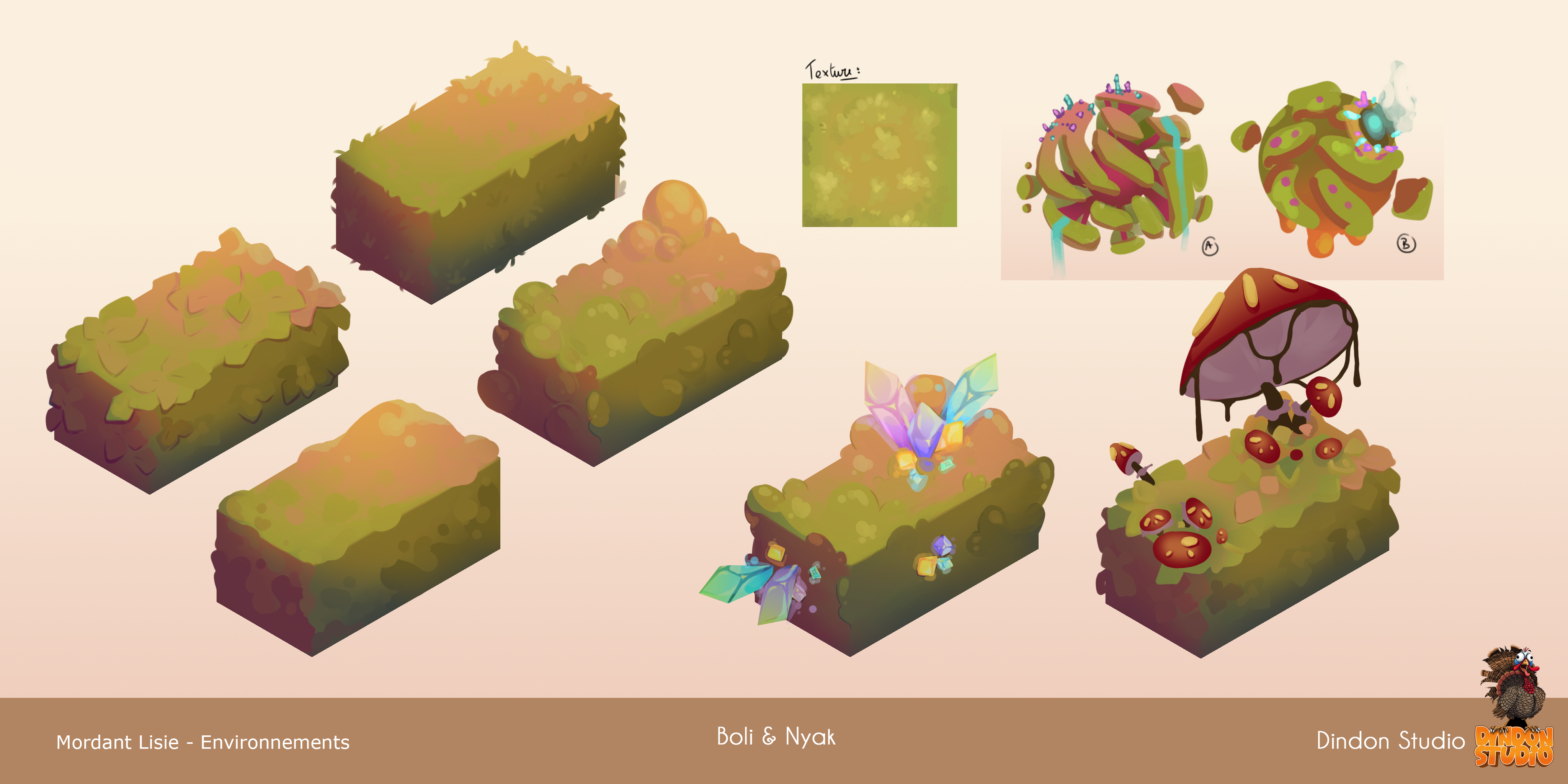 Land textures